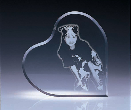 激光内雕机样品