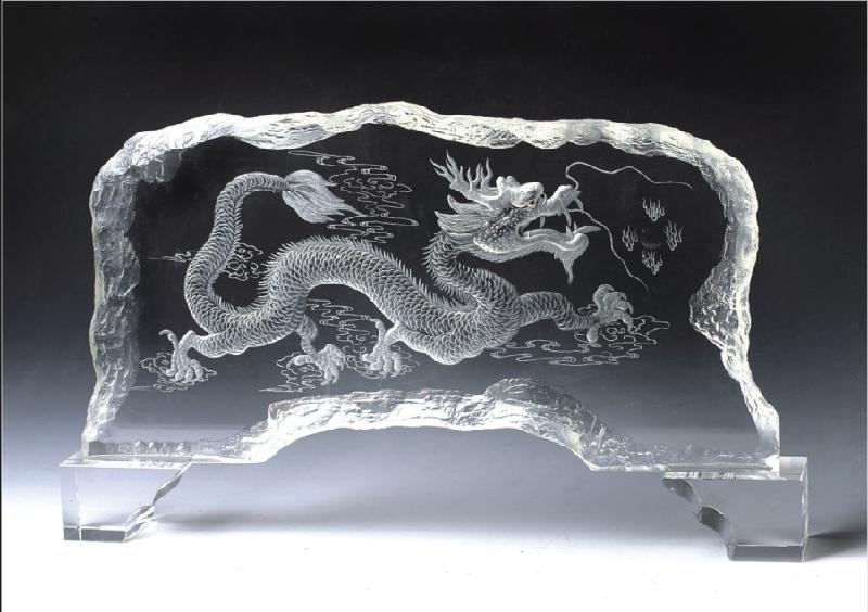 激光内雕机样品